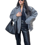 Women's Elegant Open-Front Cardigan