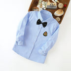 Women's Classic Long-Sleeve Shirt with Crest