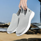 Women's Breathable Casual Sneakers with Flexible Slip-On Design