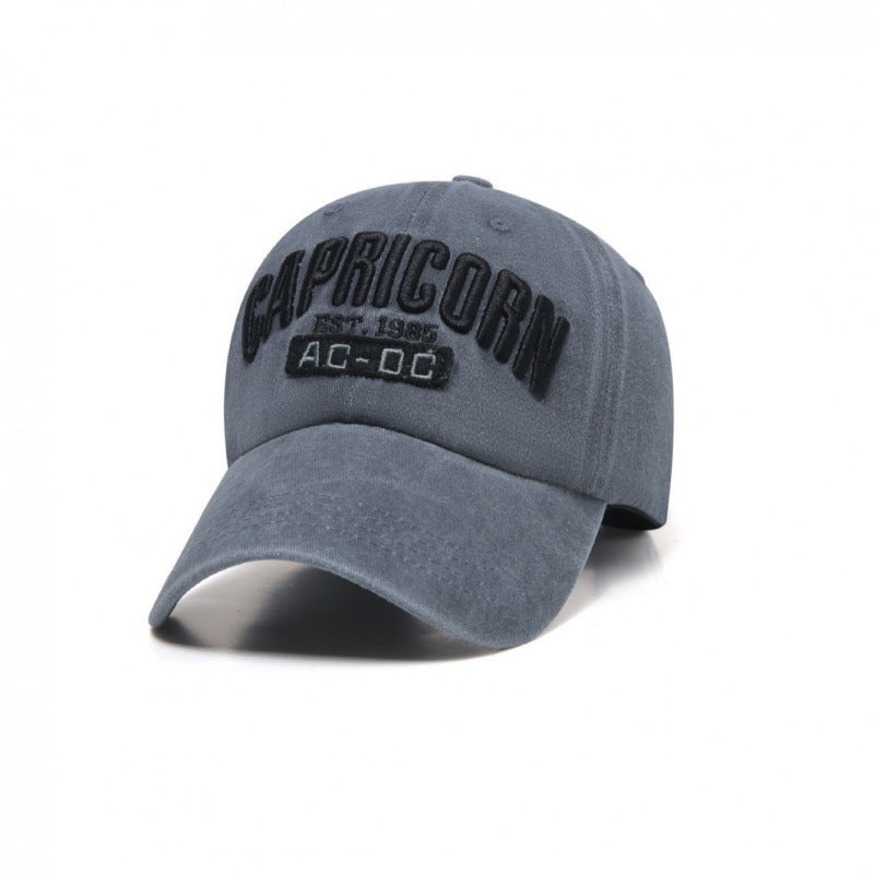 Men's Embroidered Cotton Baseball Cap