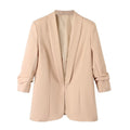Women's Elegant Blazer with Modern Cut and Pockets