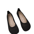 Women's Ballet Flats with Breathable Upper and Soft Insole