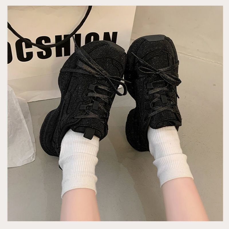 Women's Comfortable Chunky Sneakers with Breathable Upper