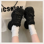 Women's Comfortable Chunky Sneakers with Breathable Upper
