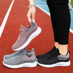 Women's Breathable Running Sneakers with Flexible Upper