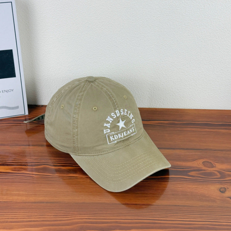 Men's Distressed Vintage Style Baseball Cap