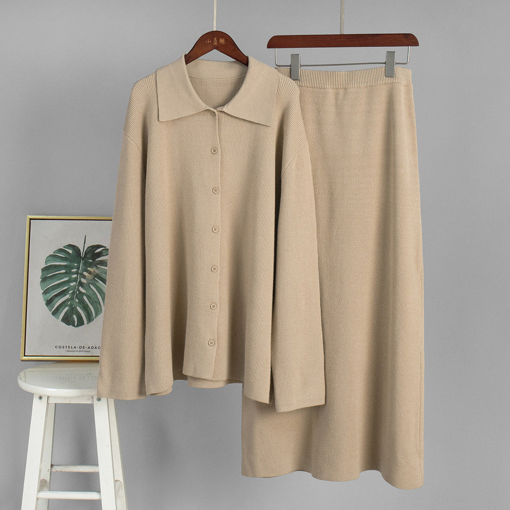 Women's Long Knit Coat