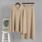 Women's Long Knit Coat