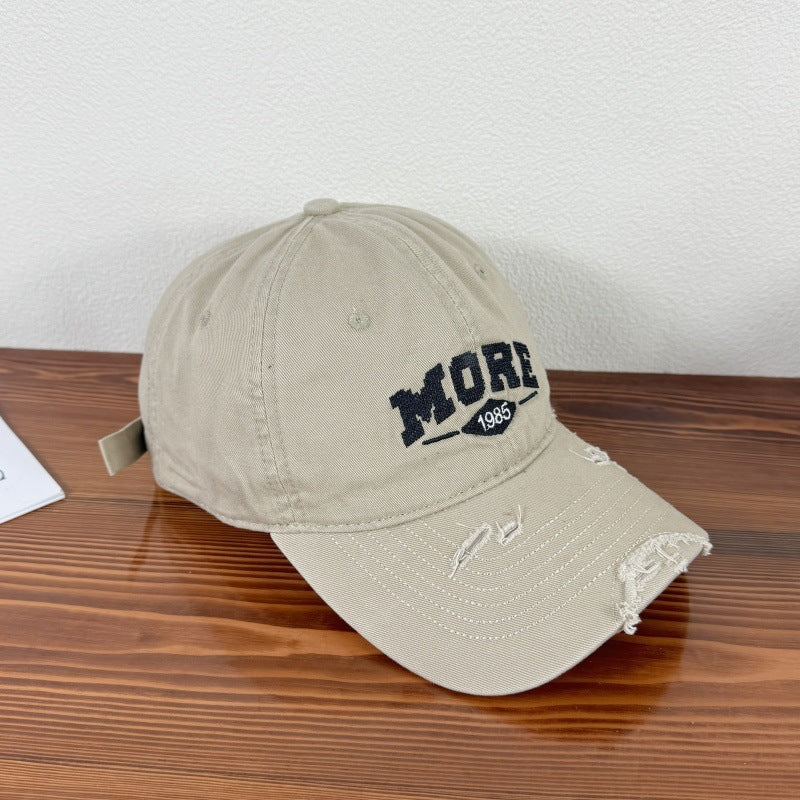 Men's Distressed Casual Baseball Cap