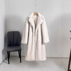 Women's Luxury Faux Fur Coat