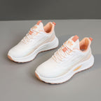 Women's Breathable Casual Shoes with Cushioned Sole and Elastic Upper