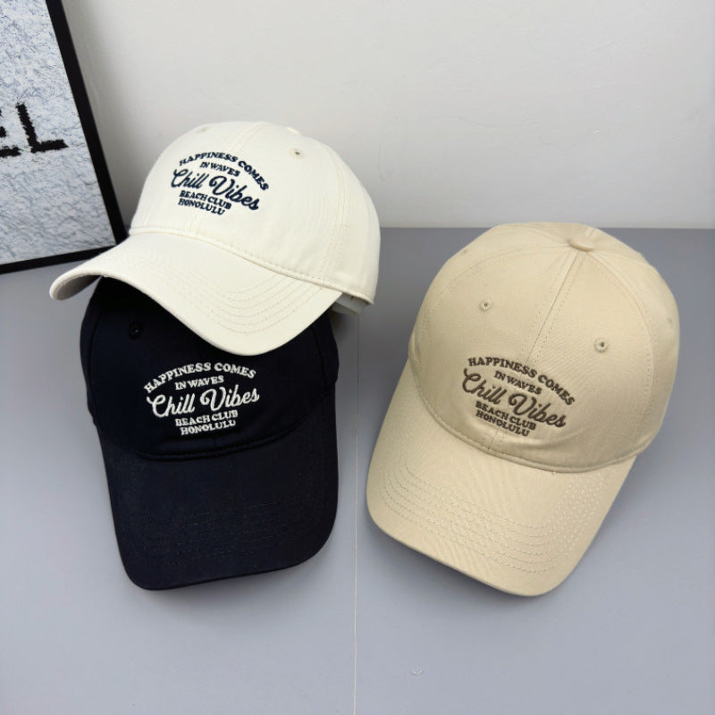 Men's Embroidered Chill Vibes Baseball Cap