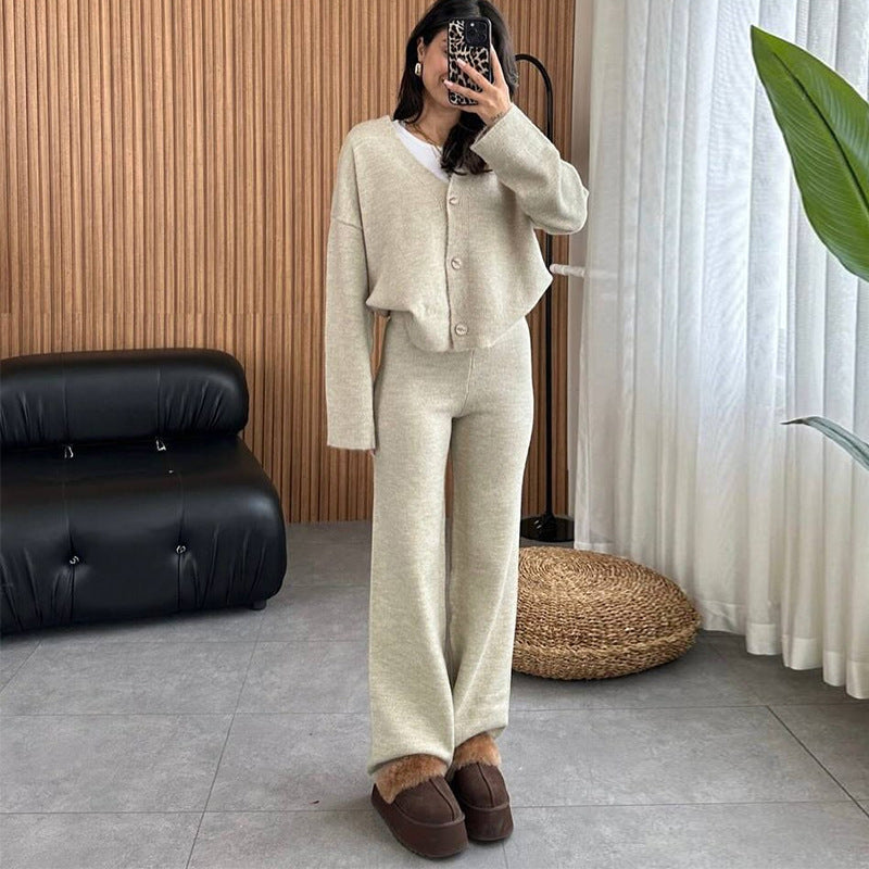 Women's Casual Knit Suit