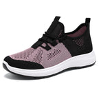 Women's Breathable Casual Sneakers with Quick-Lace System