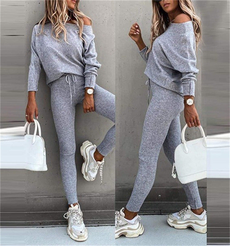 Women's Casual Knit Suit