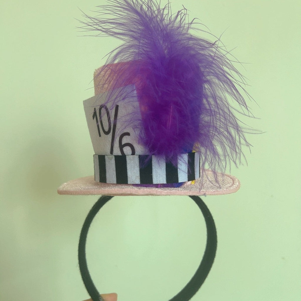 Independence Day novelty plush mini top hat headband