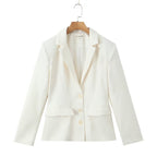 Women's Elegant Blazer with Practical Pockets