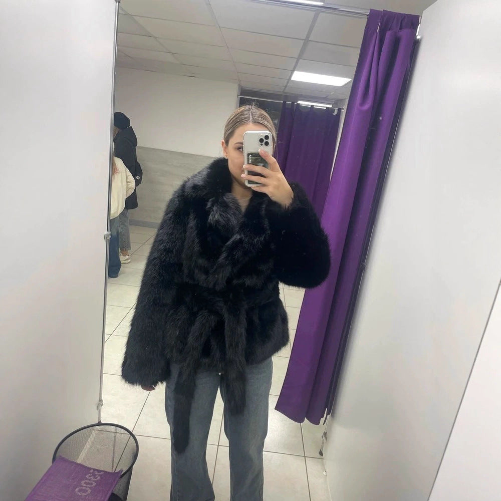 Women's Elegant Trendy Faux Fur Bolero