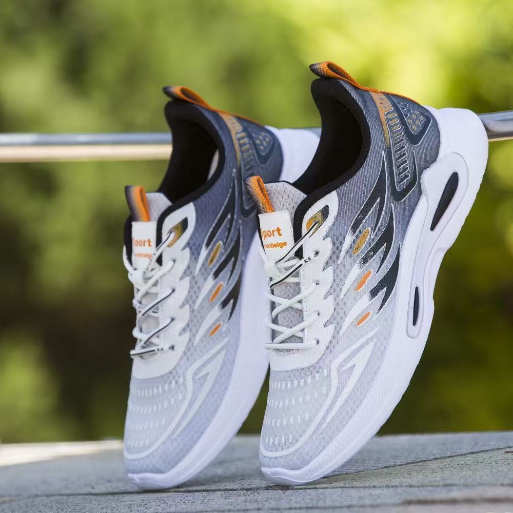 Women's Breathable Sport Sneakers with Cushioned Sole