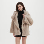 Women's Cozy Faux Fur Coat