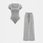Women's Casual Knit Two-Piece Set