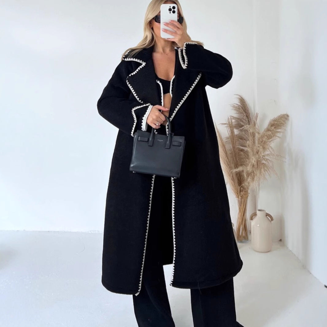 Elegant Boucle Coat