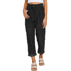 Women's High-Waist Pleated Trousers
