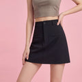 Women's Fashionable Mini Skirt with Pockets