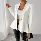Women's Elegant Textured Blazer