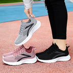 Women's Breathable Comfort Sneakers with Flexible Sole