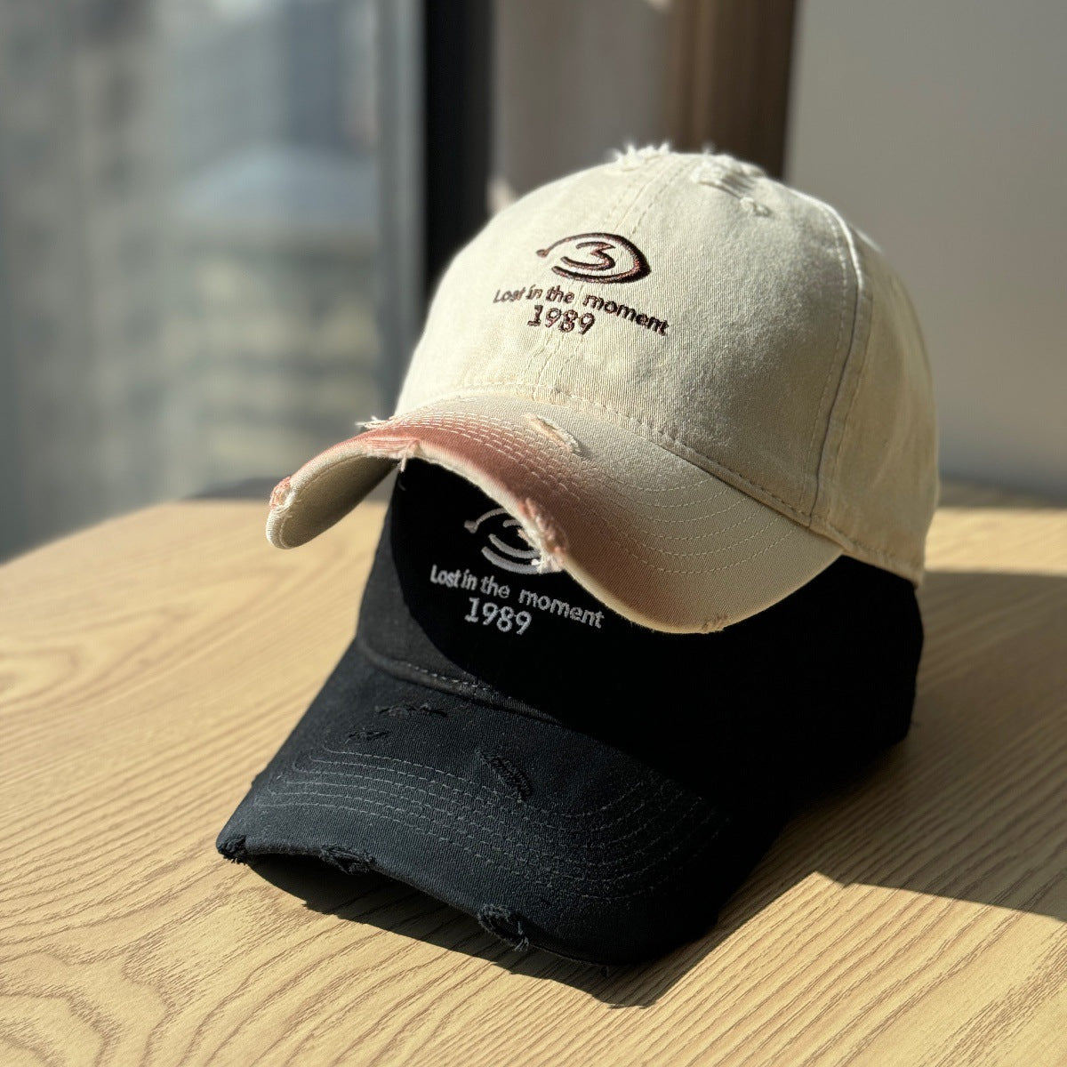 Men's Distressed Baseball Cap