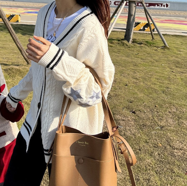Knitted Oversized Cardigan
