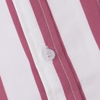 Women's Long-Sleeve Shirt with Classic Stripes and Comfortable Fit