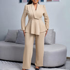 Elegant Blazer and Trousers Set
