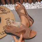 Women's Breathable Clogs with Elegant Perforation Design