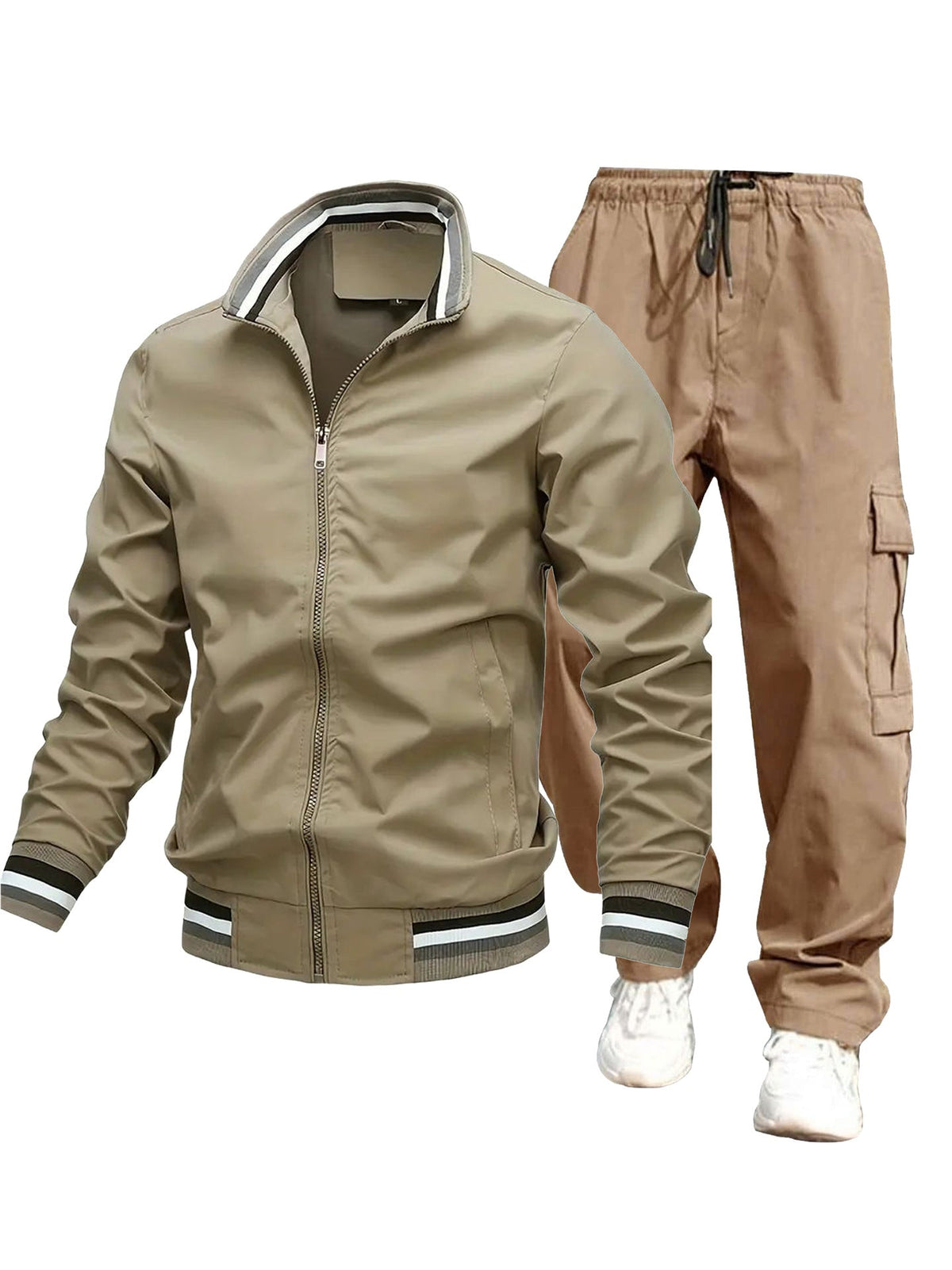 Men's Sports Jacket and Cargo Pants