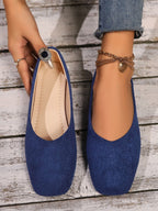 Women's Minimalist Ballet Flats with Anatomical Footbed