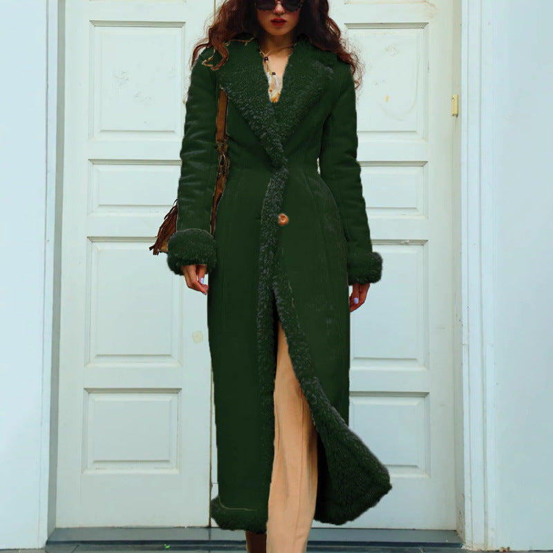 Women's Luxurious Faux Fur Coat
