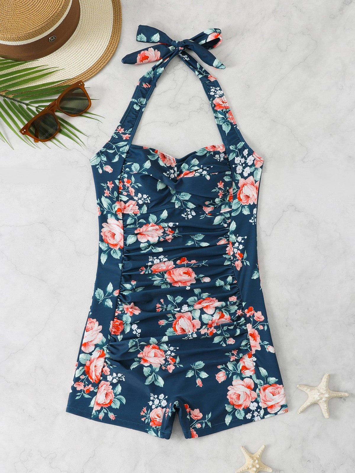 Women's Swimsuit with Figure-Flattering Design