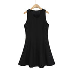 Women's Meeting Dress with Elegant Bow Detail and Flowy Cut