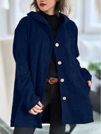 Women's Fleece Hoodie Coat