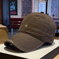 Men's Distressed Casual Adjustable Baseball Cap