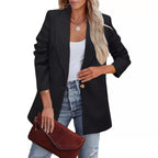 Elegant Casual Blazer with Two Pockets