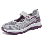 Women's Breathable Fitness Shoes with Practical Velcro Closure