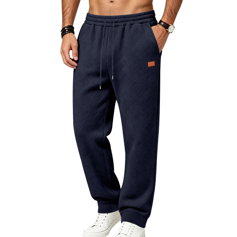 Men's Structured Joggers with Drawstring