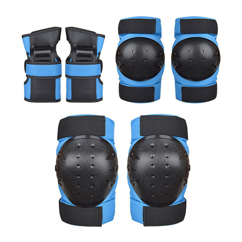 Safety Package with Knee Protectors and Wrist Protectors