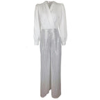 Women's Elegant Sequin Jumpsuit with Long Cut