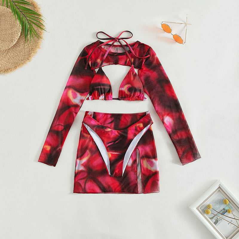 Women's Fashionable Cut-Out Ensemble