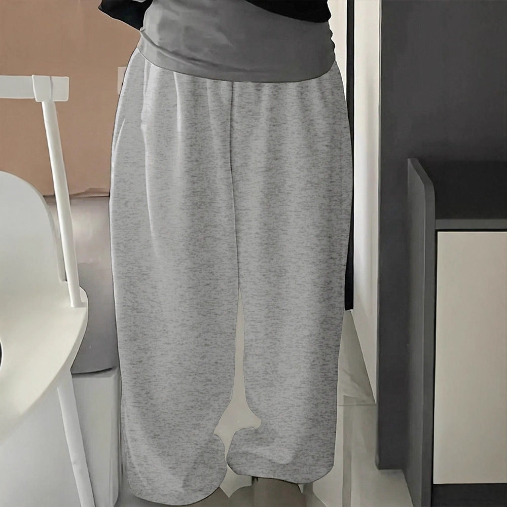 Women's Comfortable Sweatpants with Elastic Waist and Casual Fit