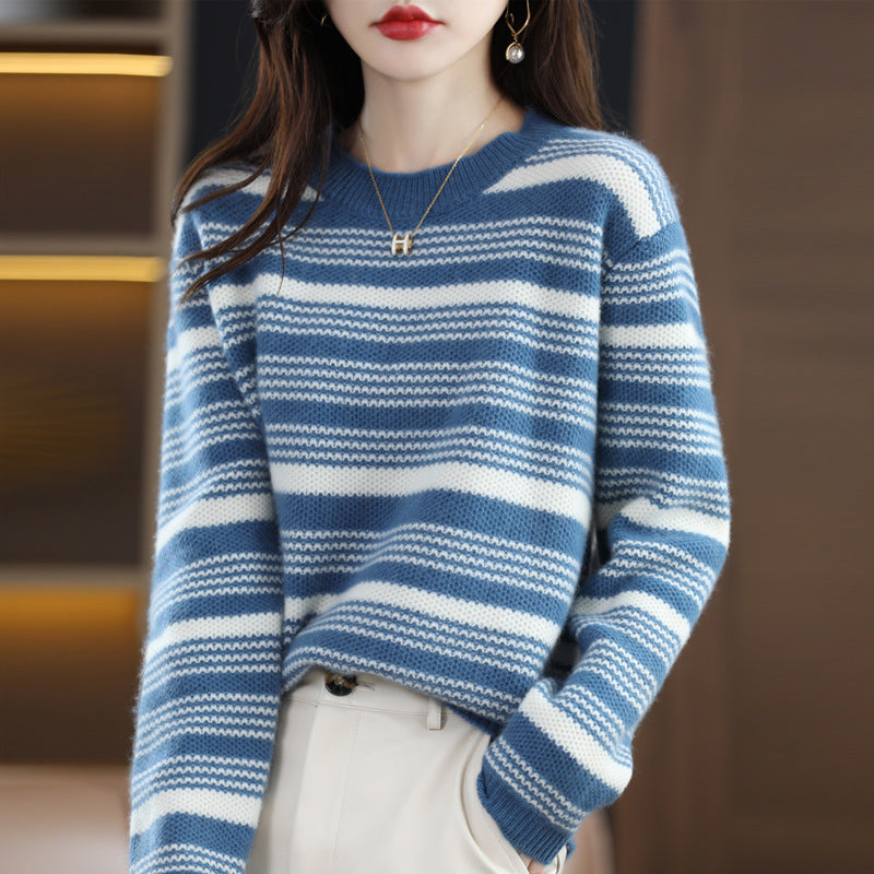 Women's Patterned Knit Sweater